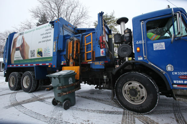 Garbage Truck #1947 Collecting Trash 🤢 #fyp #garbagetruck #truck #new, Truck