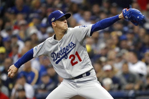 Back by the beach, Dodgers turn to rookie Walker Buehler as they look to  get hot in World Series