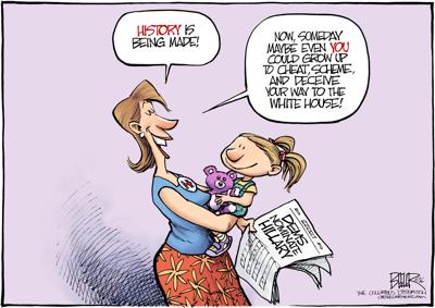 hillary clinton breaks dubious