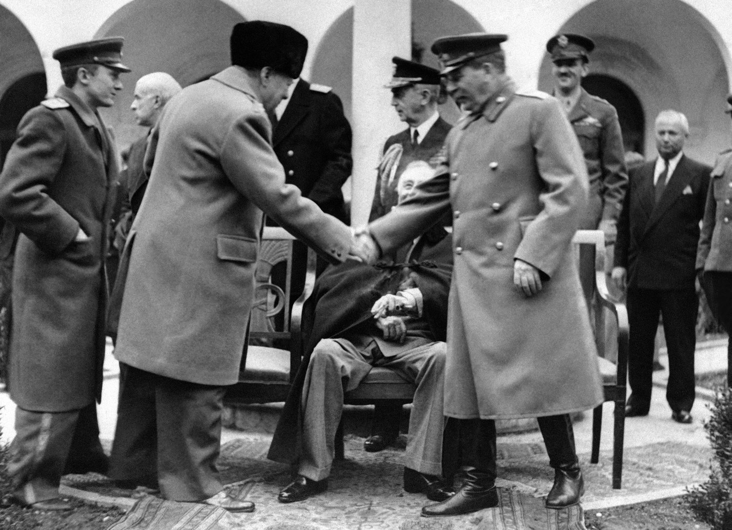 Photos: The Historic Yalta Conference 70 Years Ago