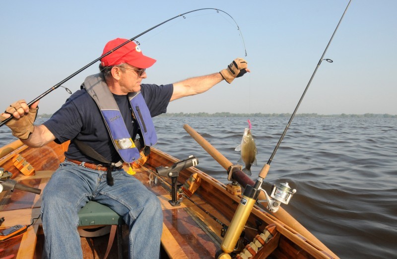 White Bass Fit Bill On Lake Poygan