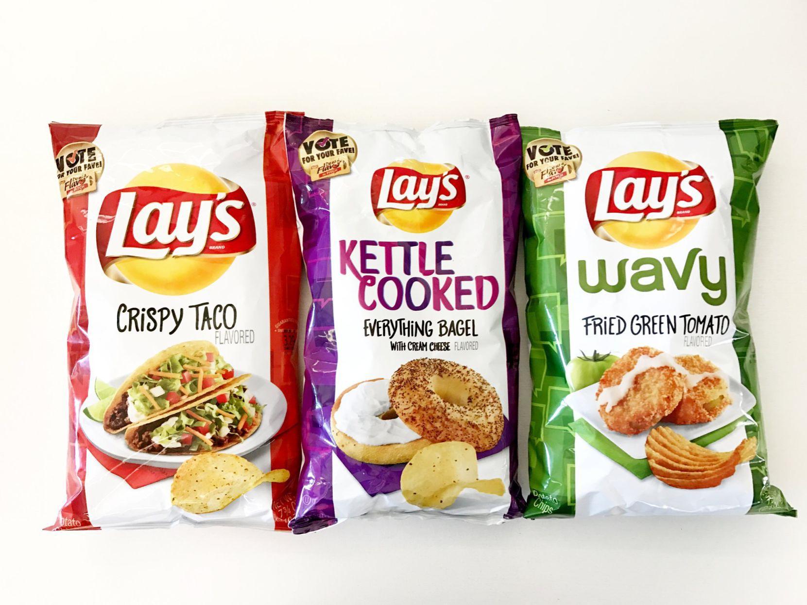 Yeah I Ate That Lay S Goes Wild With Fried Green Tomatoes And Everything Bagel Chips Food Drink Madison Com