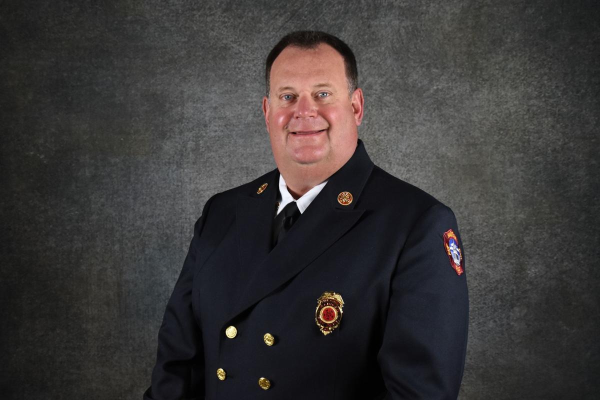 Madison Fire Chief Steven Davis Retires April 1 Madison Fire Chief Steven Davis in 2021