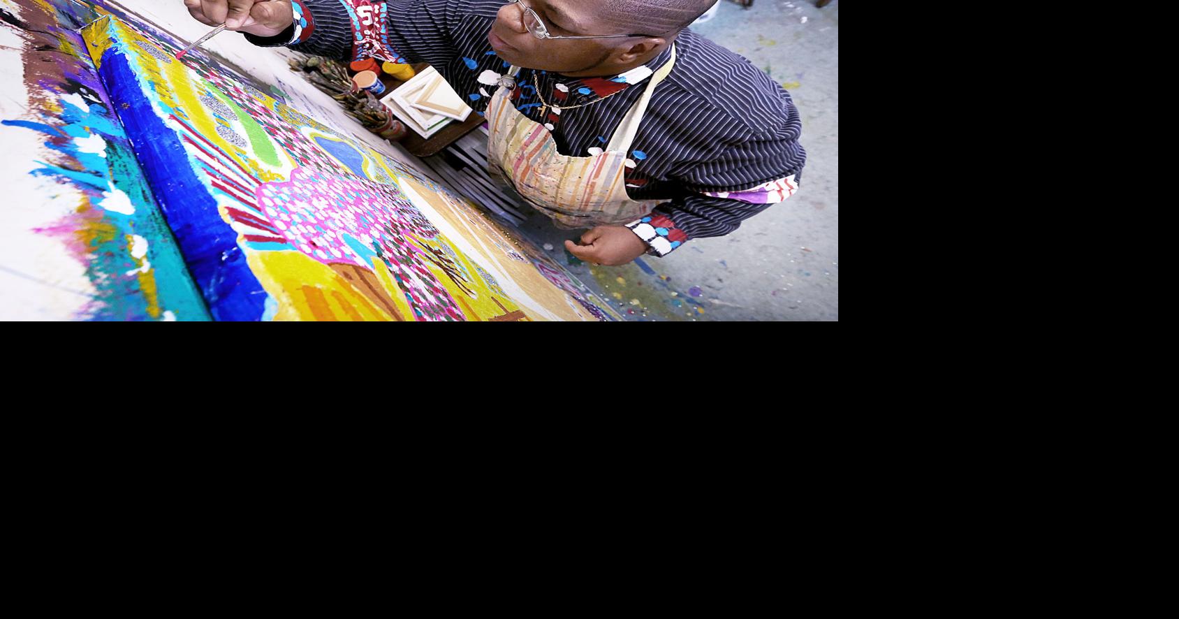 The sparkling rise of artist Romano Johnson