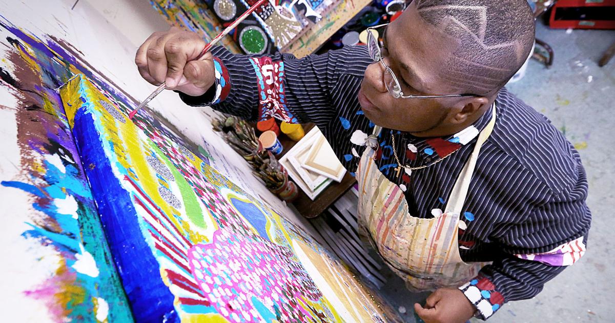 Roman Johnson The sparkling rise of artist Romano Johnson