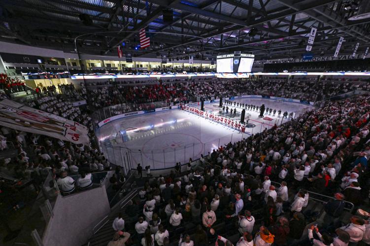 Badgers edge Penn State in overtime Frozen Four win