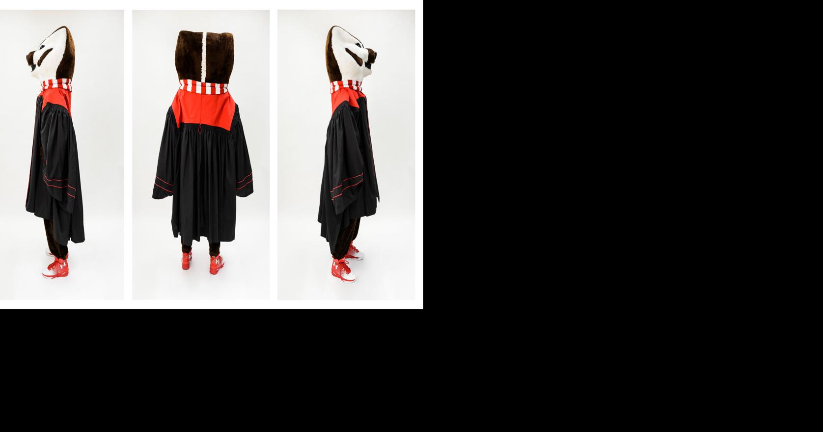 University of Wisconsin updates graduation gowns with red accents, 'W ...