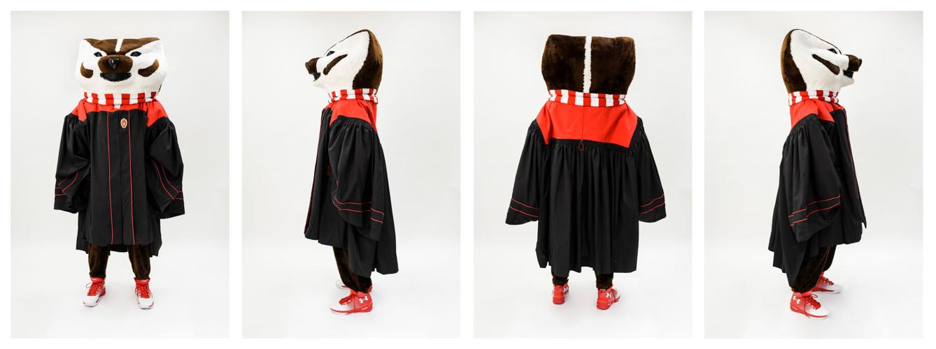 University of Wisconsin updates graduation gowns with red accents, 'W ...