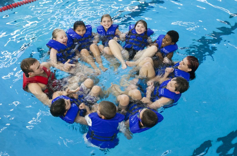 School Spotlight: Fourth-graders in the swim at Sun Prairie pool
