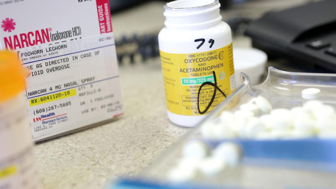 Opioid Prescriptions Down Percent In Wisconsin Local News Madison Com Opioid Prescriptions Down Percent In Wisconsin Local News Madison Com