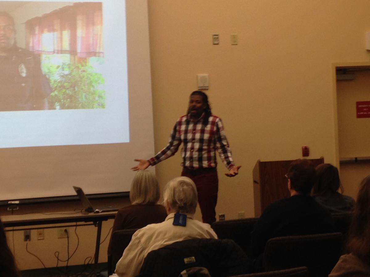 Madison Police officer Corey Saffold ponders the paradox ...