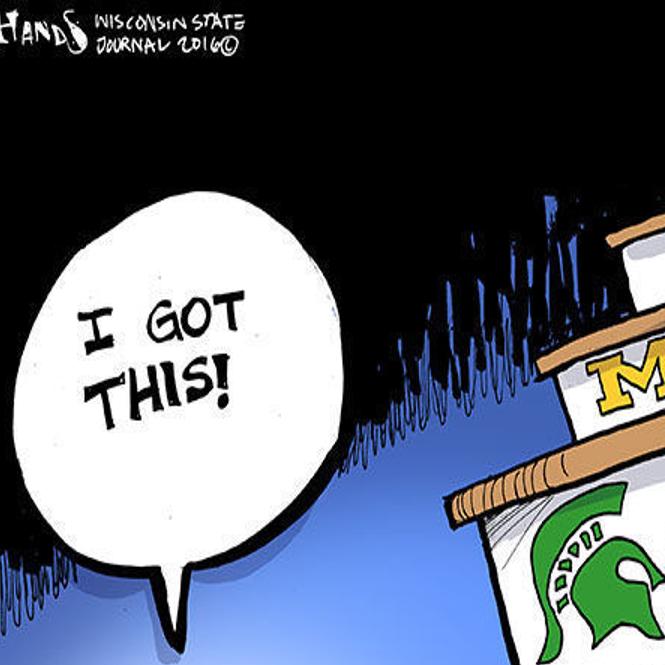 The Wisconsin Badgers Football Season In Cartoons Opinion Cartoon Madison Com Has been added to your cart. the wisconsin badgers football season