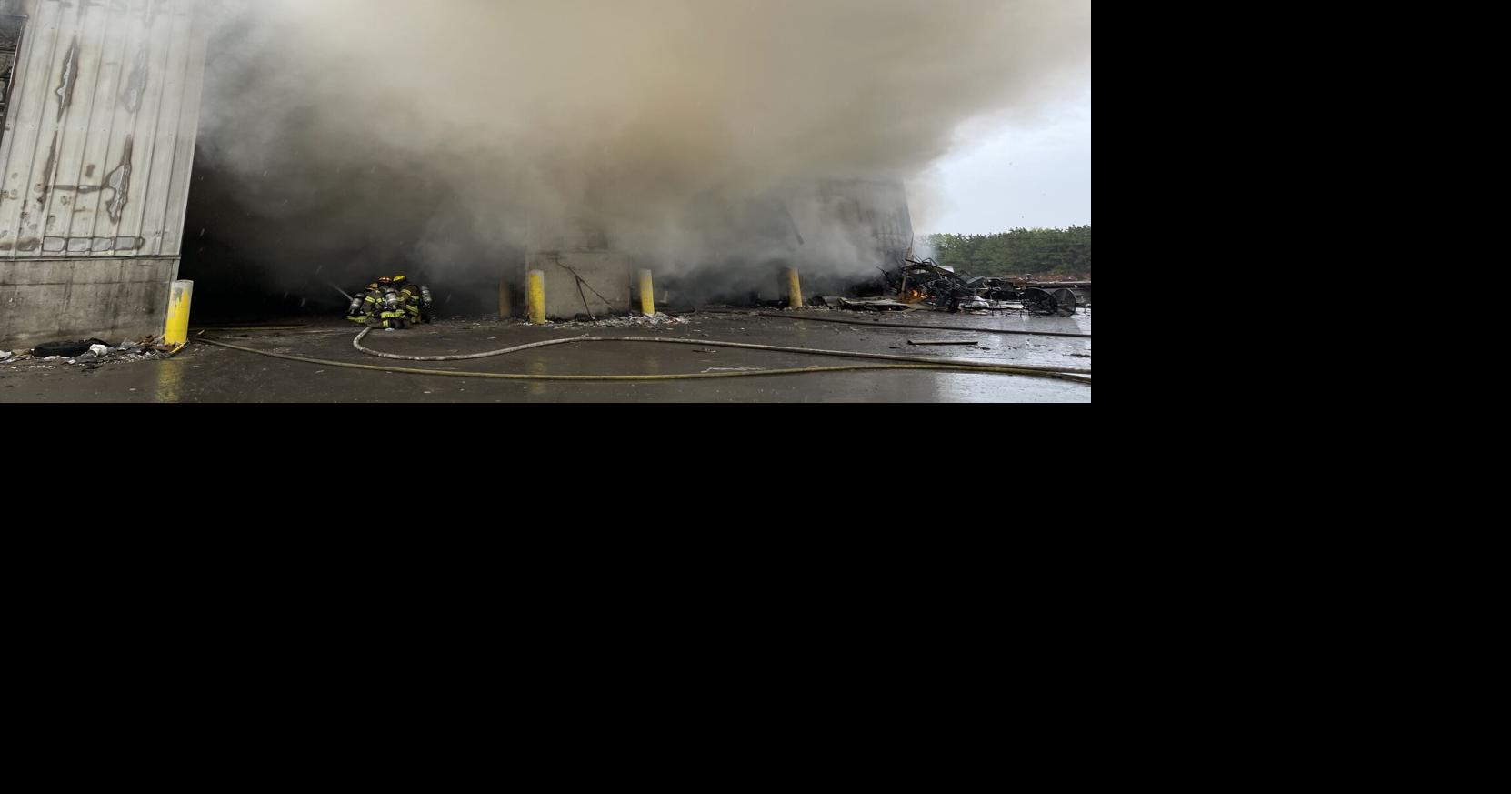 Fire heavily damages Columbia County Recycling and Solid Waste Center ...