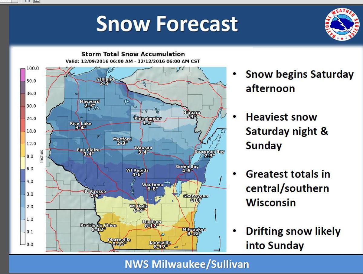 UPDATED All of southern Wisconsin now under a winter storm warning; 7