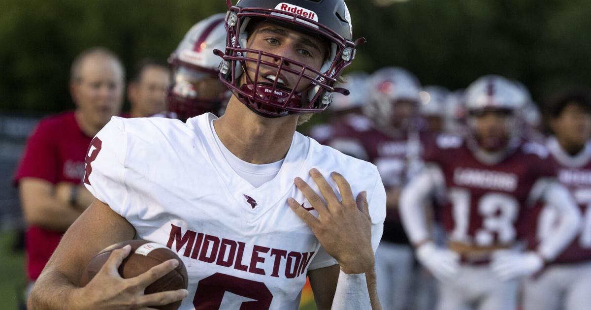 Middleton high school football defeats La Follette