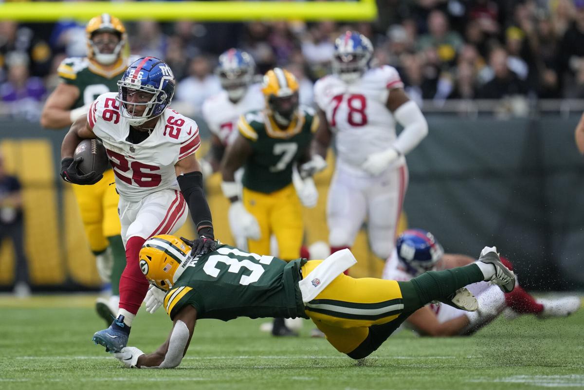 Green Bay Packers lose to New York Giants in London