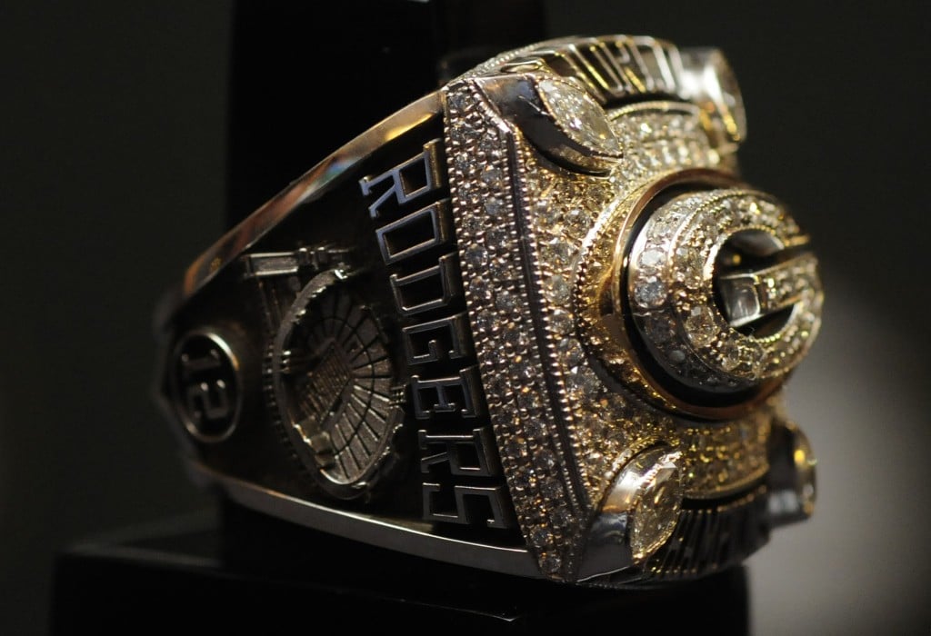 Aaron Rodgers 2011 Superbowl Champion Replica Ring