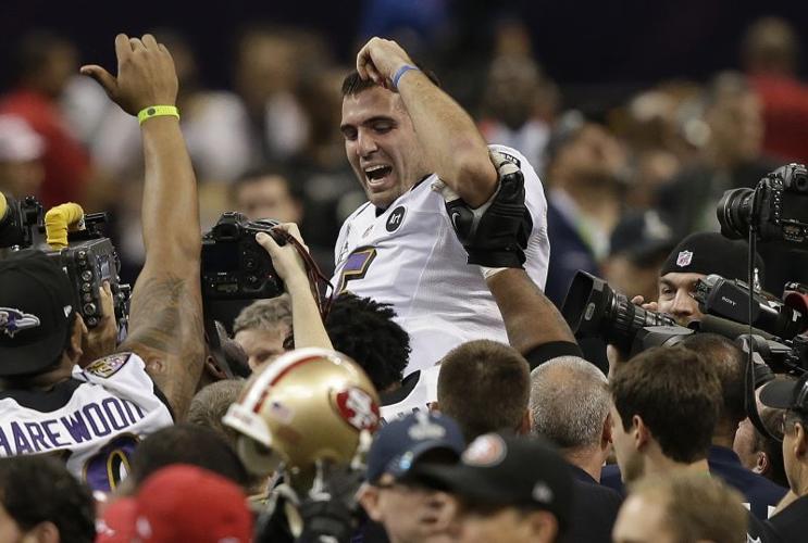 Super Bowl 2013: Jim Harbaugh and Ray Lewis cross the Super Bowl streams! -  Niners Nation