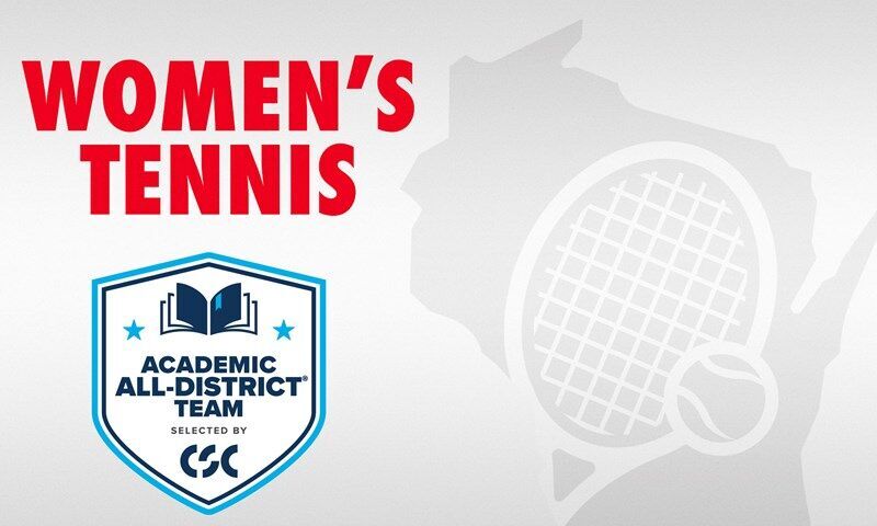 Twenty-Two Secure CSC Academic All-District® Women’s Tennis Recognition