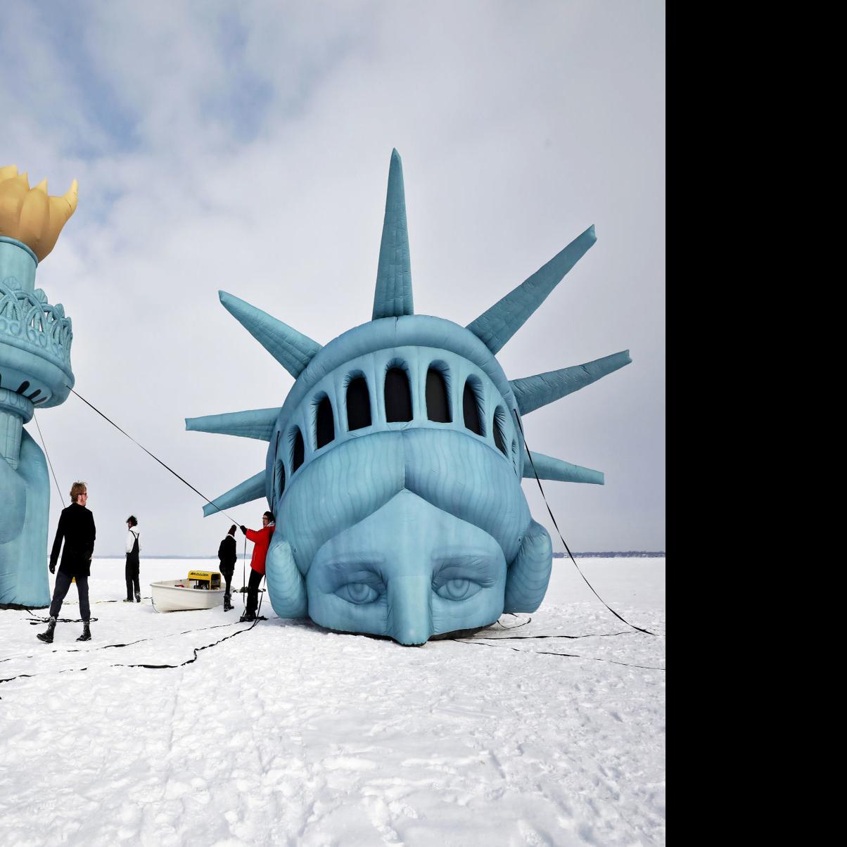 Lady Liberty Is Back On Lake Mendota After 9 Years Away Higher