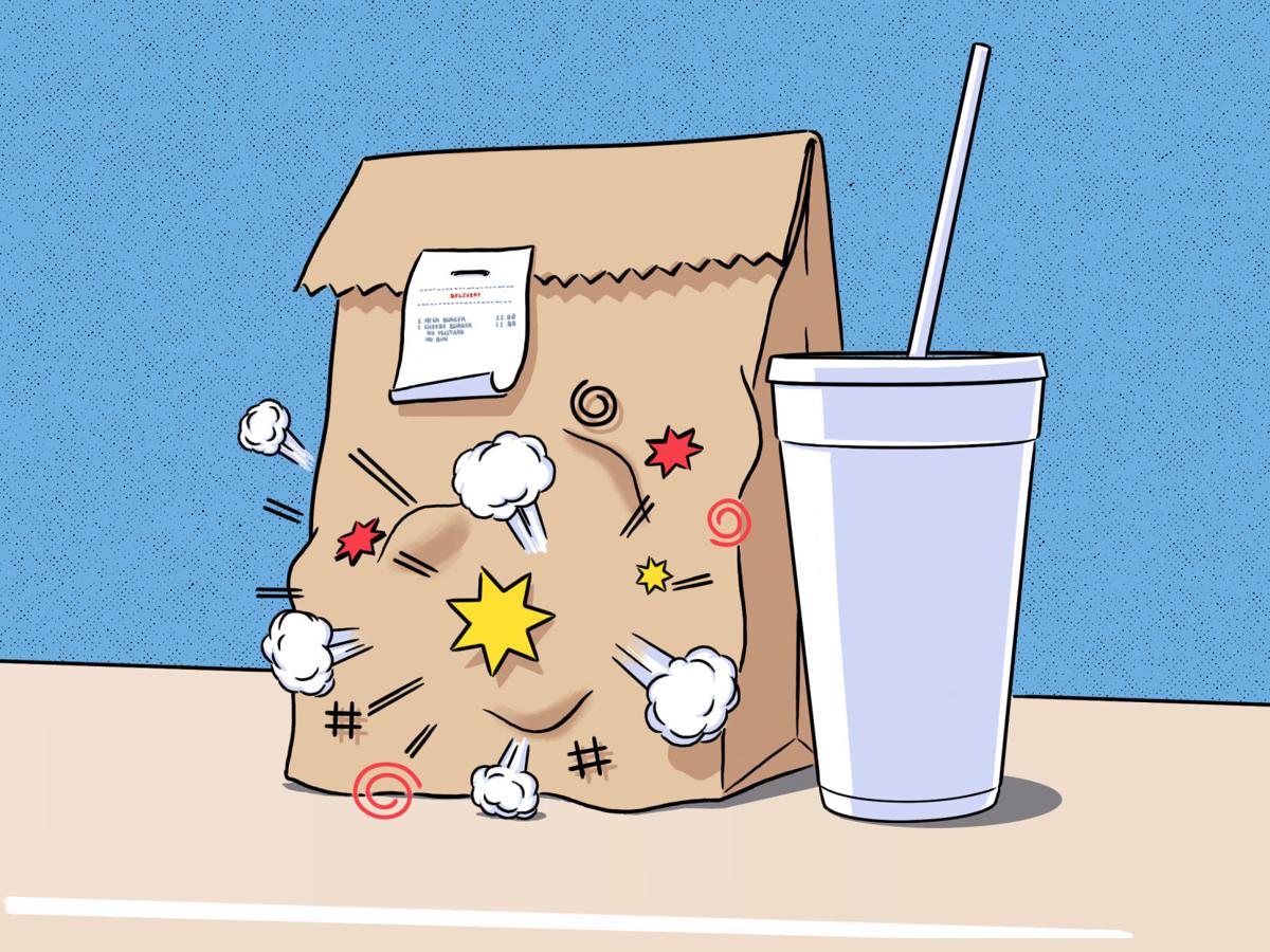 Grubhub hubbub illustration