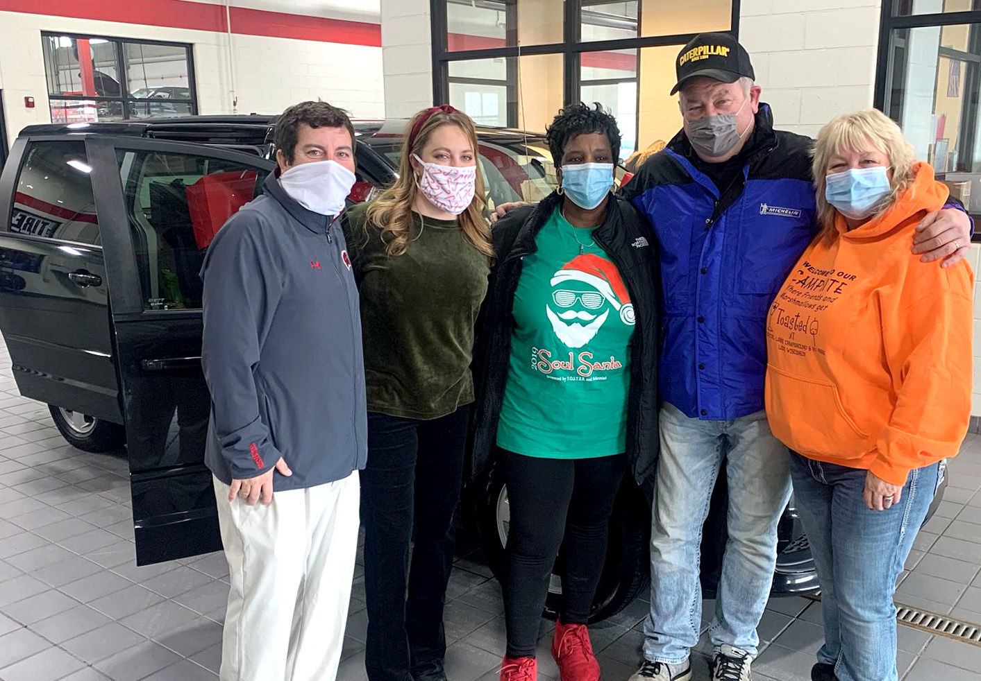 A Christmas eve surprise Madison social worker given a van and then pays it forward picture photo
