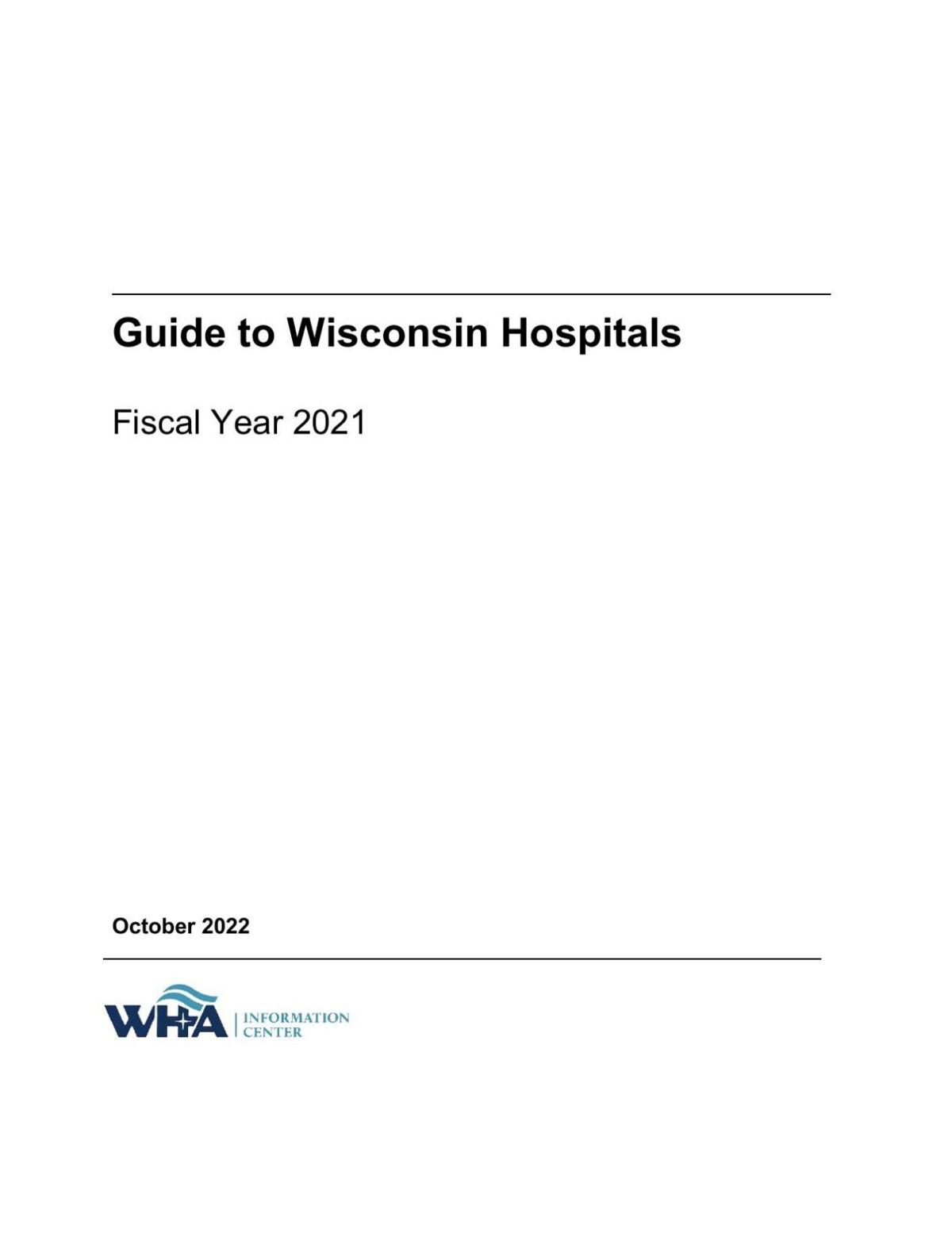 WHA Guide to Wisconsin Hospitals