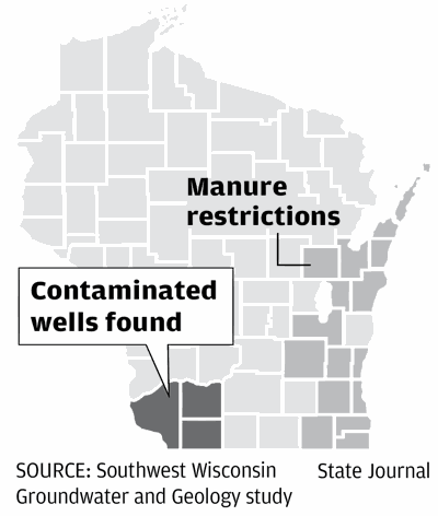 Contaminated wells found in southwest Wisconsin
