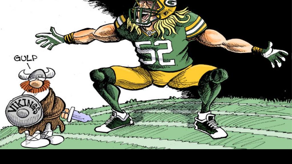 Hands On Wisconsin A Viking Meets Clay Matthews Opinion Madison Com