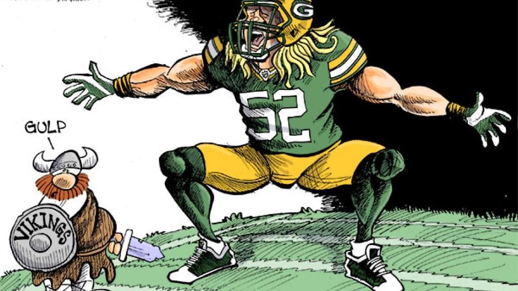 Hands On Wisconsin A Viking Meets Clay Matthews Opinion Madison Com