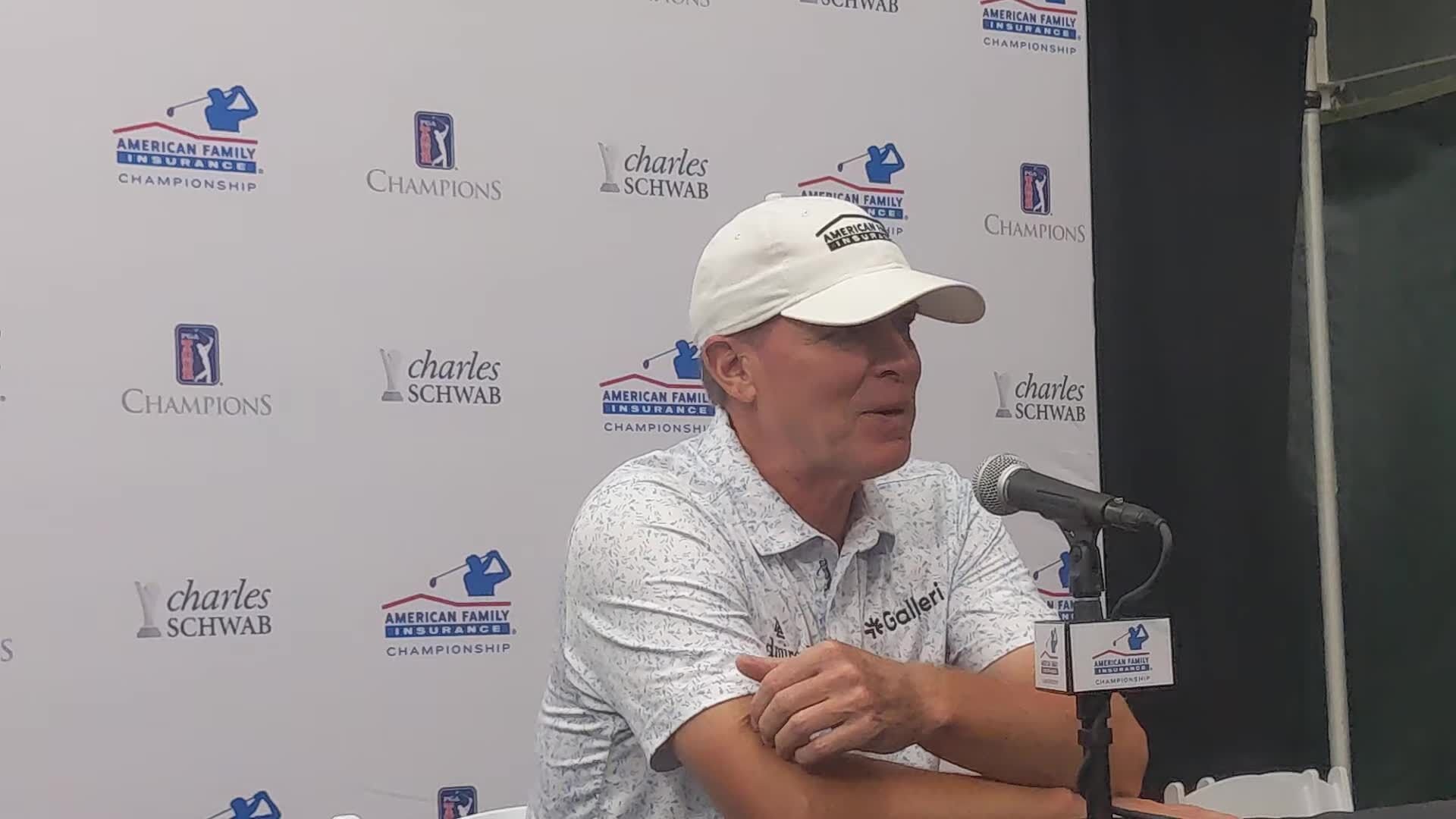 Steve Stricker discusses his health and golf future at the American Family Insurance Championship