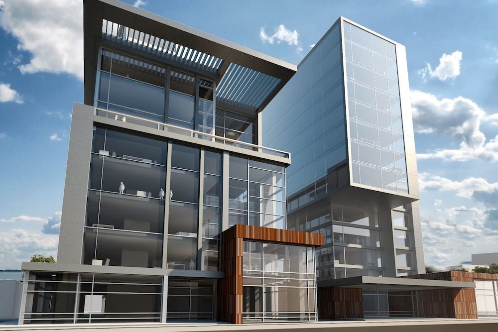 Rendering of Cosmos project