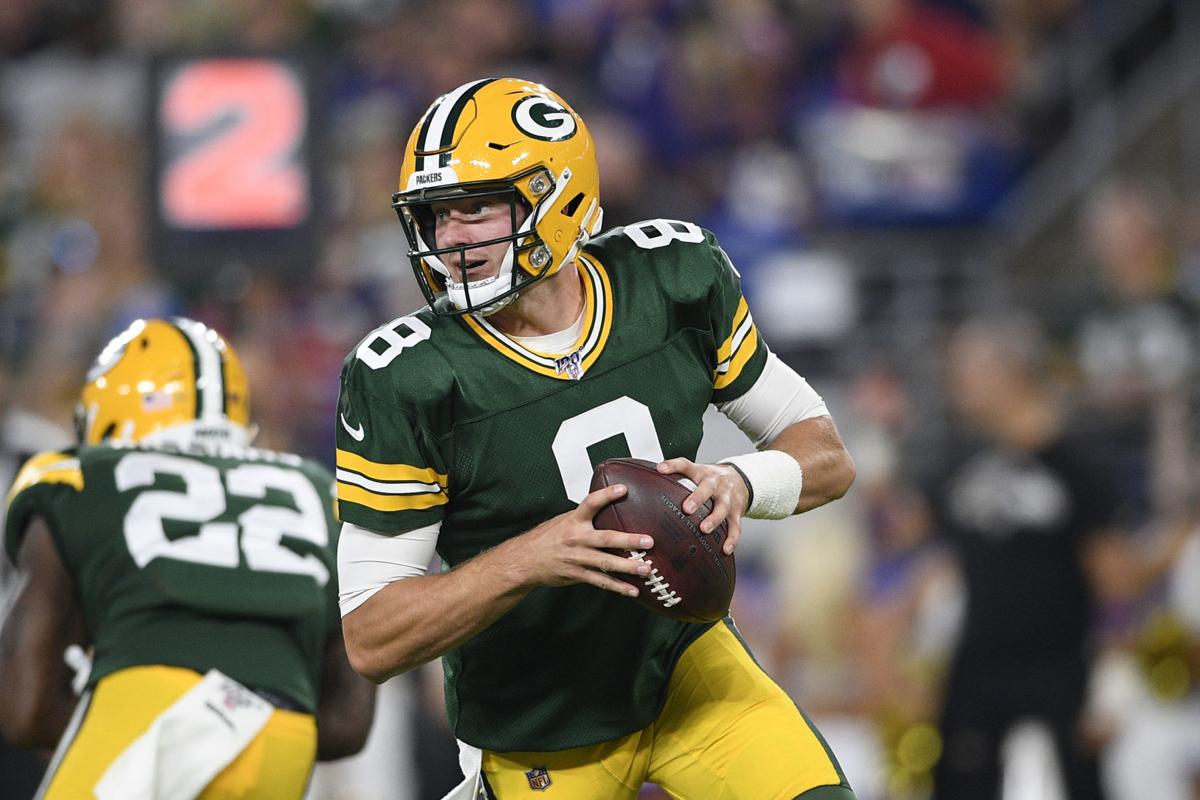 Confident But Happy To Wait Tim Boyle Just Fine With Mop Up Duty Behind Aaron Rodgers Pro Football Madison Com