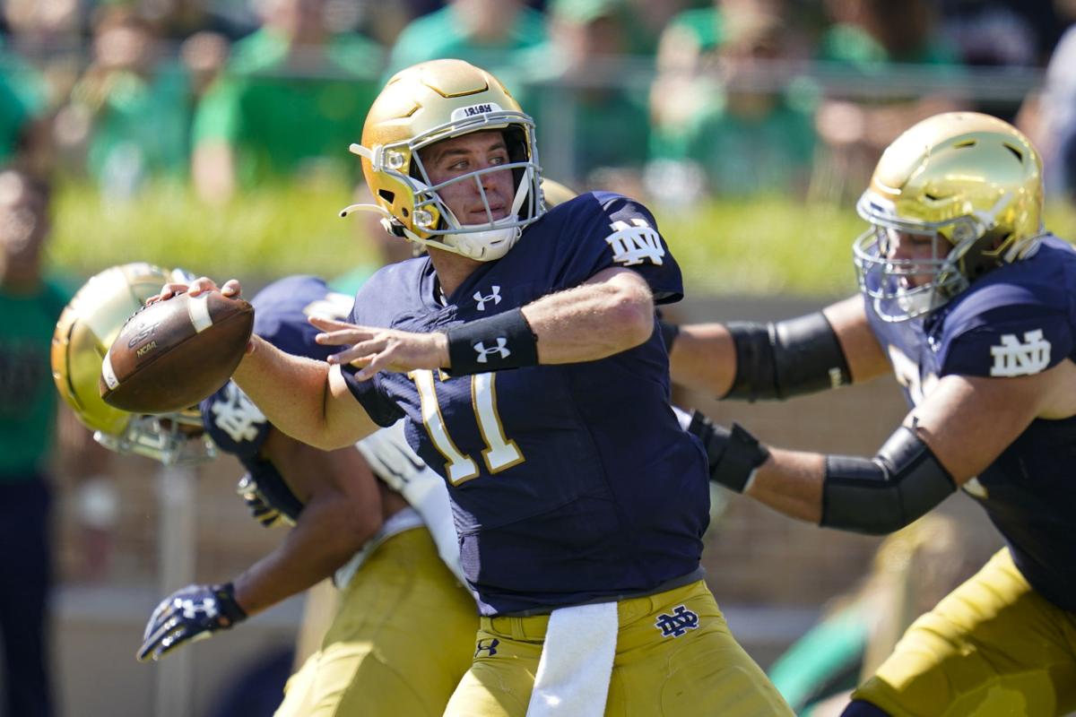 Notre Dame quarterback Jack Coan showed improvement and poise in his lone  year as the Fighting Irish starter, College Football