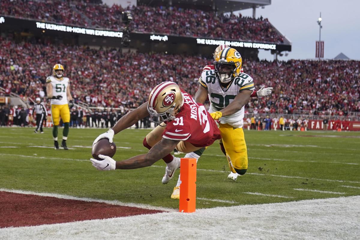 NFC Championship Packers 49ers - Raheem Mostert