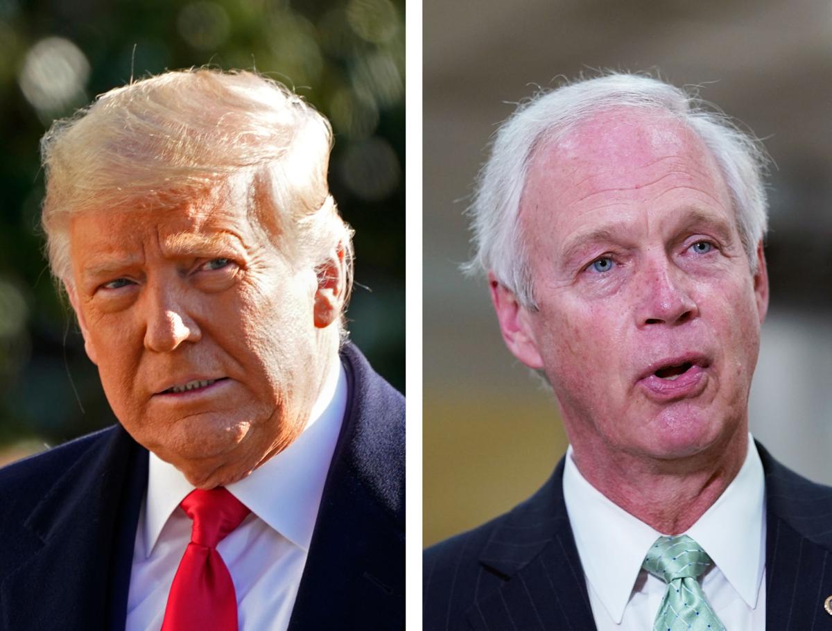 Donald Trump Ron Johnson mashup