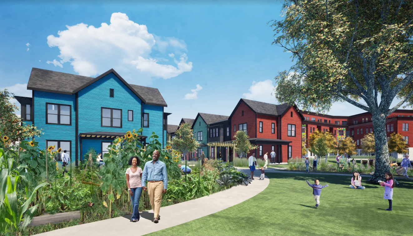 A rendering of the new Bayview development in Madison.