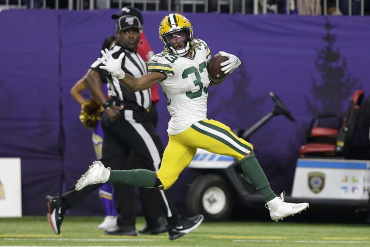 Report: Aaron Jones to be active, but limited vs. 49ers