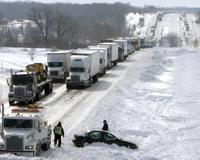 Stranded on interstate, Feb. 6, 2008