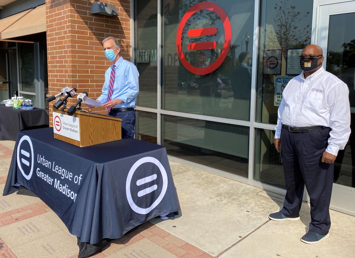 Dane County presser with Urban League
