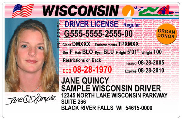 Mandy Claire Swanson Driver License