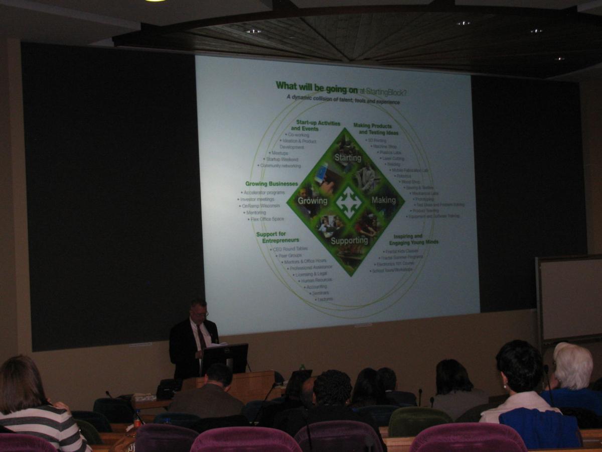 Delegation speech image