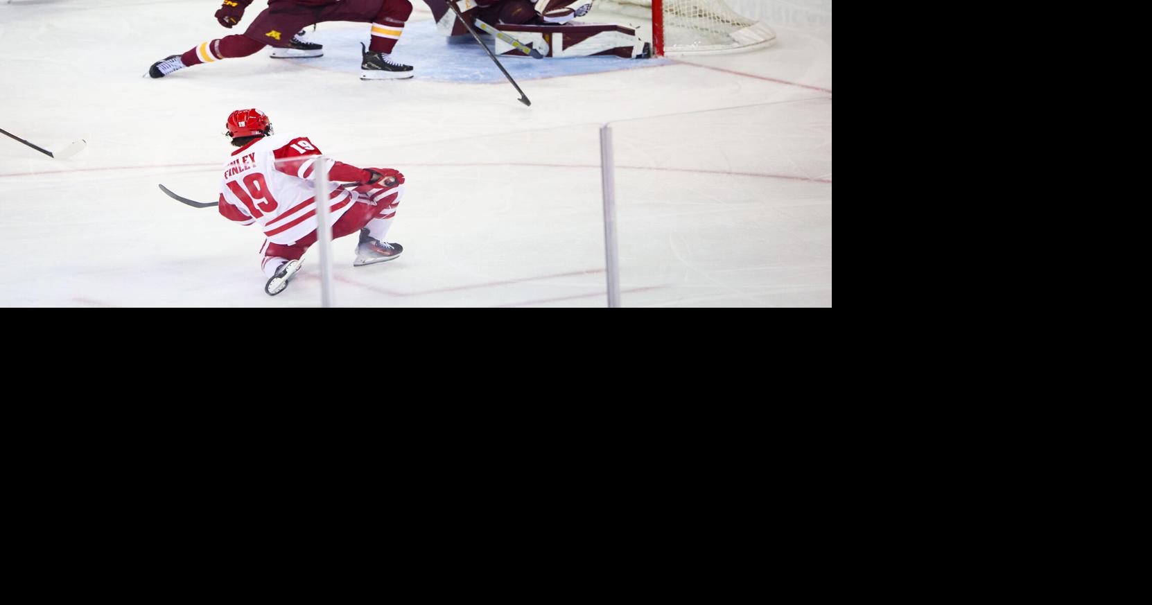 Wisconsin men's hockey completes rare home sweep of rival