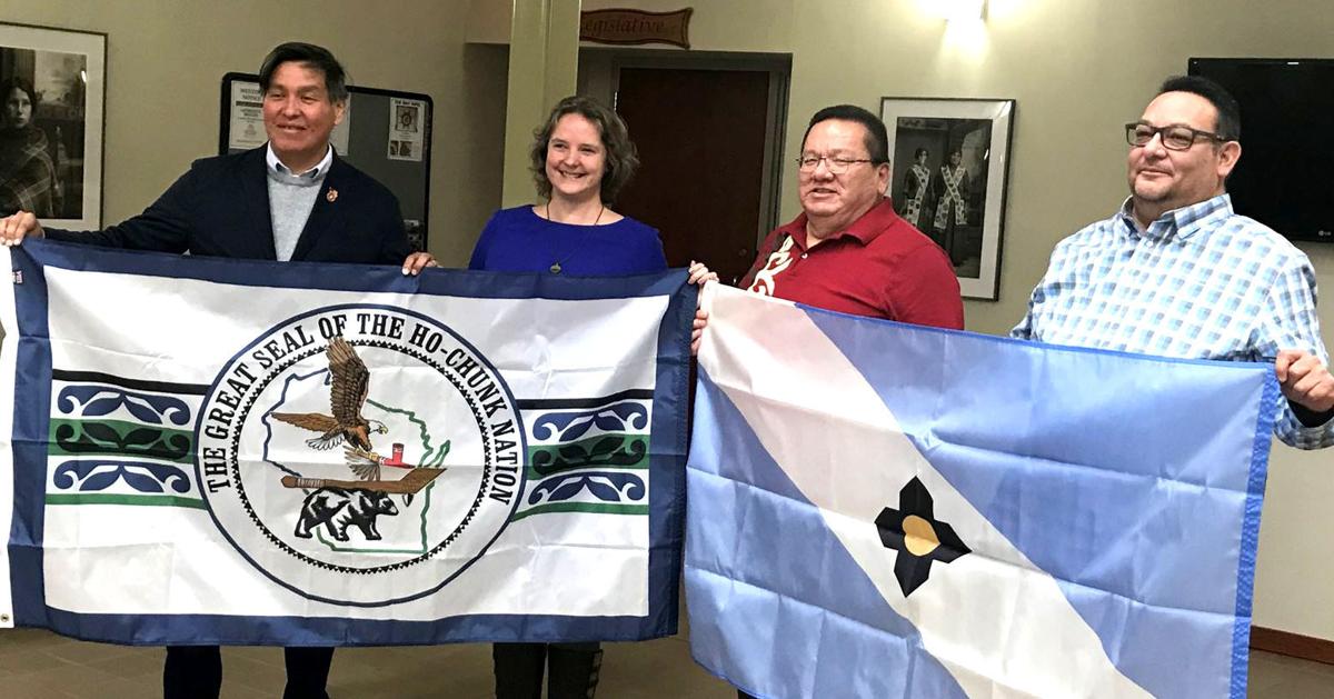 Ho-Chunk flag