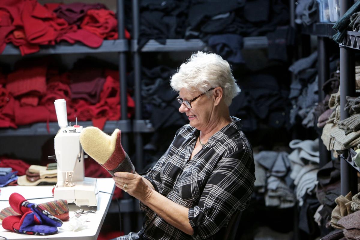 Meet The Volunteers Who Help Turn Old Sweaters Into New