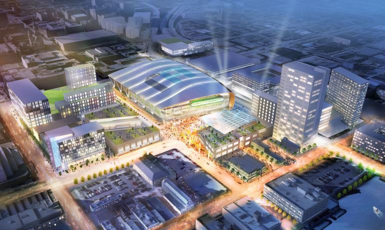 Bucks Proposal Has New Arena At Center Of Entertainment District Basketball Madison Com