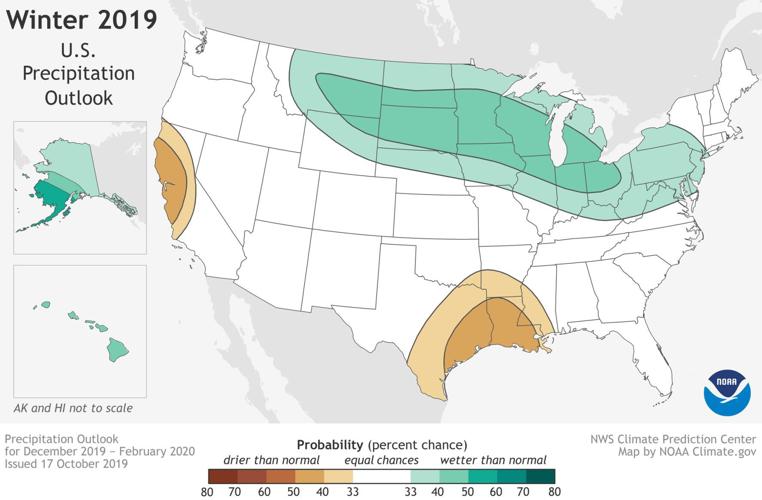 NWS Winter Outlook: Wisconsin favored to be colder, wetter than average