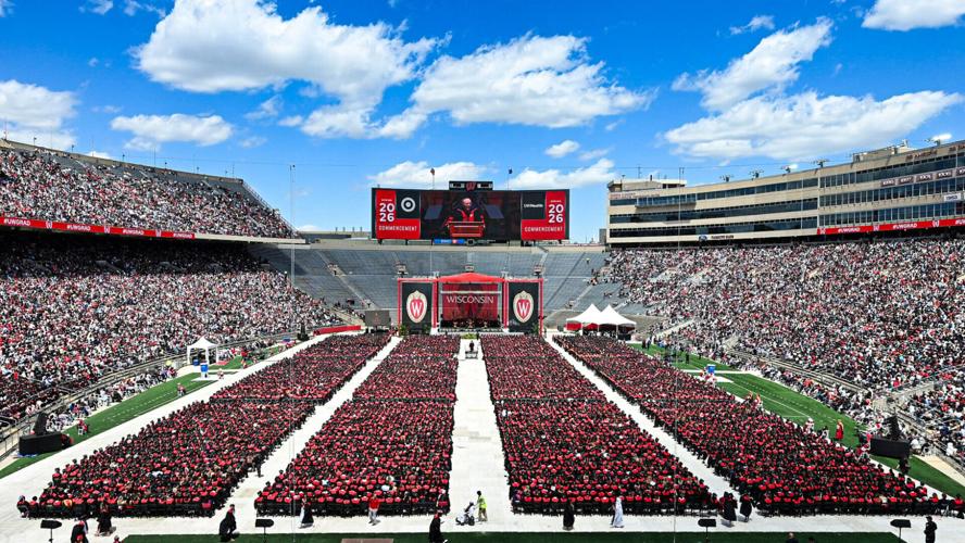 A Camp Randall commencement