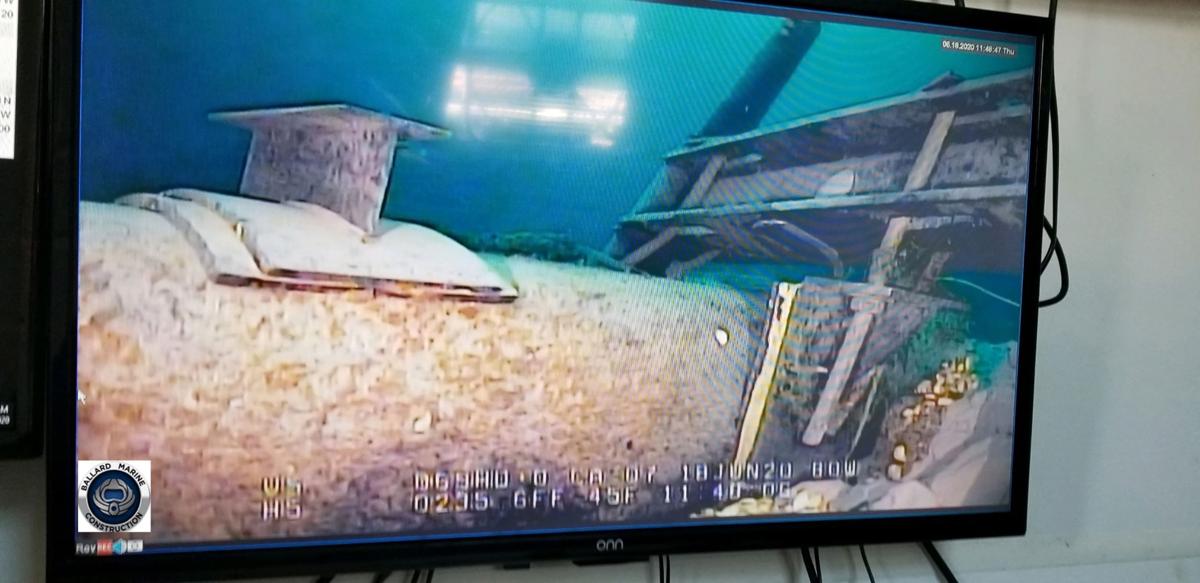 Enbridge Line 5 pipeline within the Straits of Mackinac, AP file photo