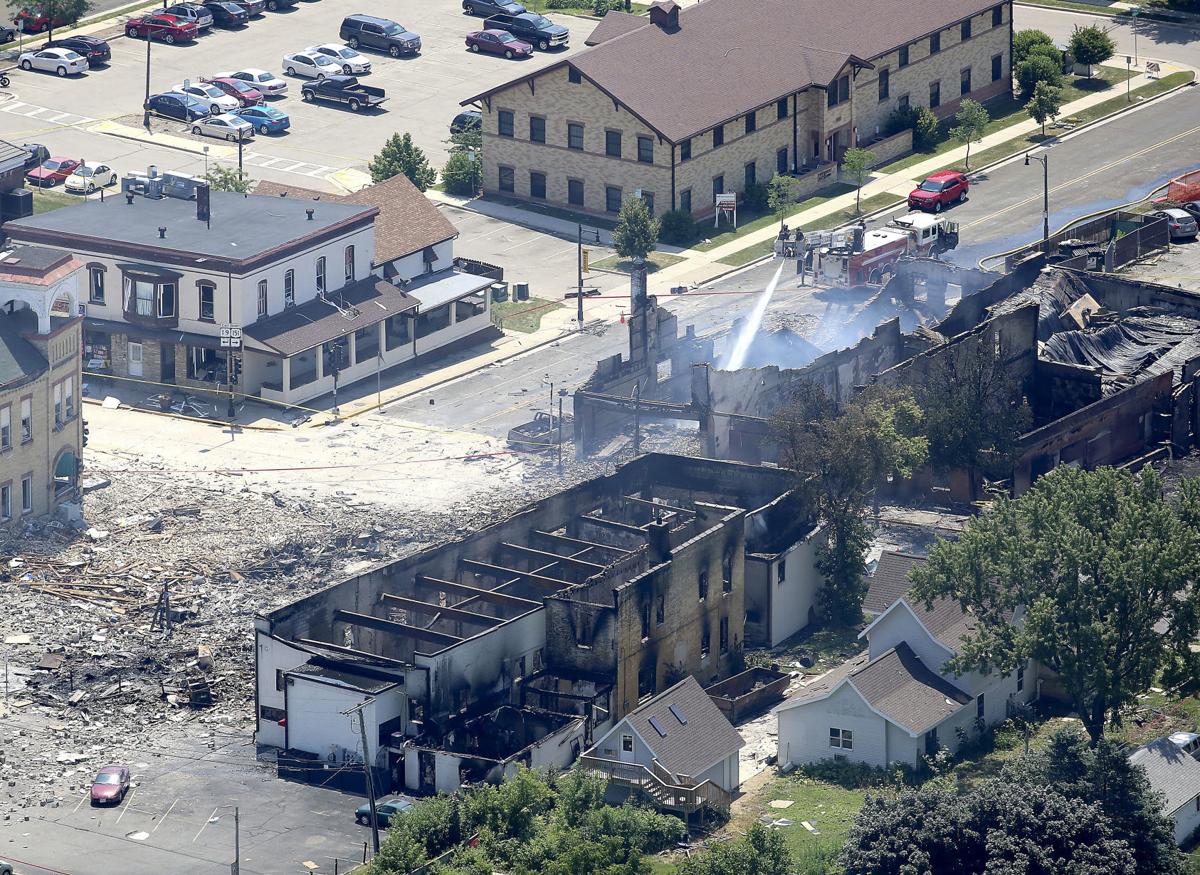 overhead sun prairie explosion
